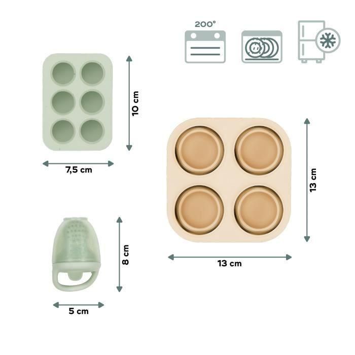 Contenedor de Silicona y Juego de Pepitas 5