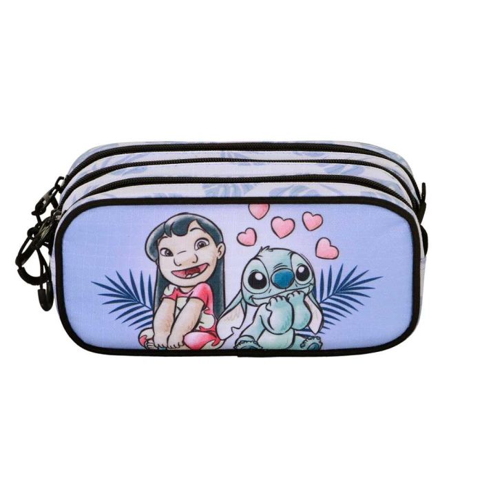 Estuche Portatodo Trick FAN 2.2 Couple Disney Lilo y Stitch Lila 1