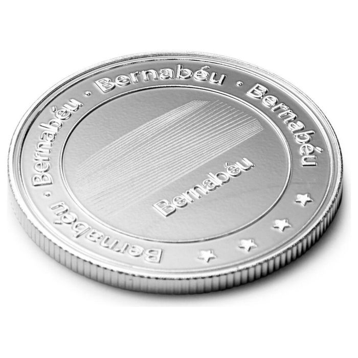 Moneda Berbabeu Plateada Real Madrid 3