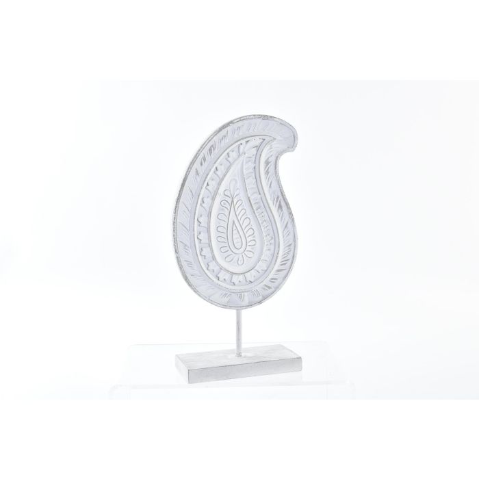 DKD Home Decor Set de 4 Piezas Decoración Árabe Blanca en MDF, con Detalle Pasley, Medidas 27 x 13 x 6 cm 0 DKD Home Decor Set de 4 Piezas Decoración Árabe Blanca en MDF, con Detalle Pasley, Medidas 27 x 13 x 6 cm 0
