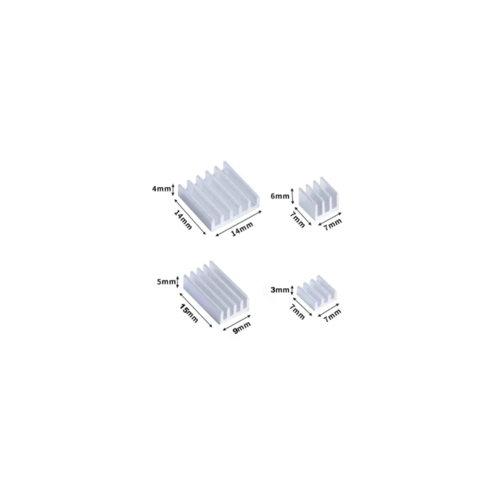 Raspberry Disipador, Pack Compatible Pi 4 Raspberry Disipador, Pack Compatible Pi 4