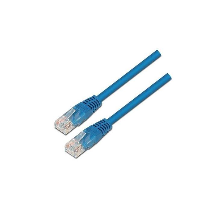 Aisens Cable de Red RJ45 Cat.6 UTP AWG24 Azul 2,0 M - 100% Cobre