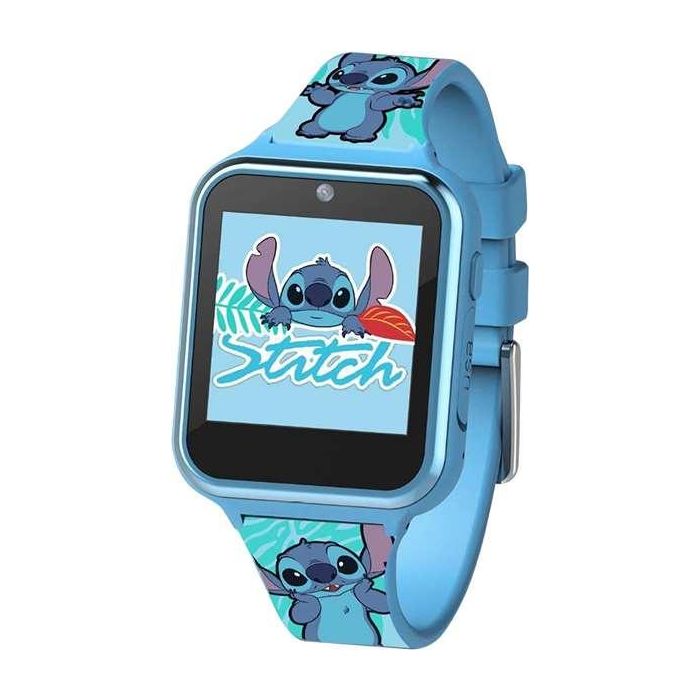 Kids Euroswan Reloj Interactivo Stitch con Cámara, Grabadora y Juegos. Edad Mínima Recomendada 3 Años. Dimensiones 12x8x8 cm Kids Euroswan Reloj Interactivo Stitch con Cámara, Grabadora y Juegos. Edad Mínima Recomendada 3 Años. Dimensiones 12x8x8 cm
