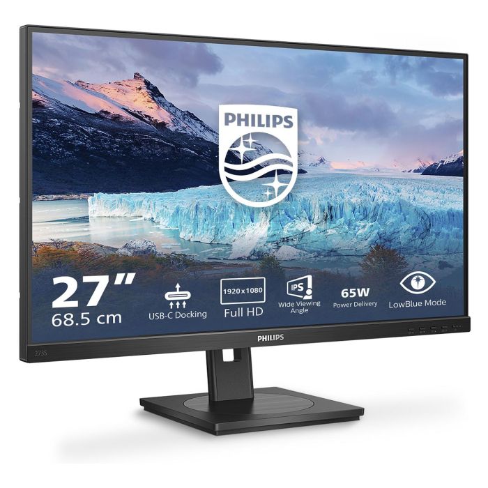 Philips 273S1 Monitor 27 Pulgadas QHD IPS USB-C HDMI DP 4ms Negro 1