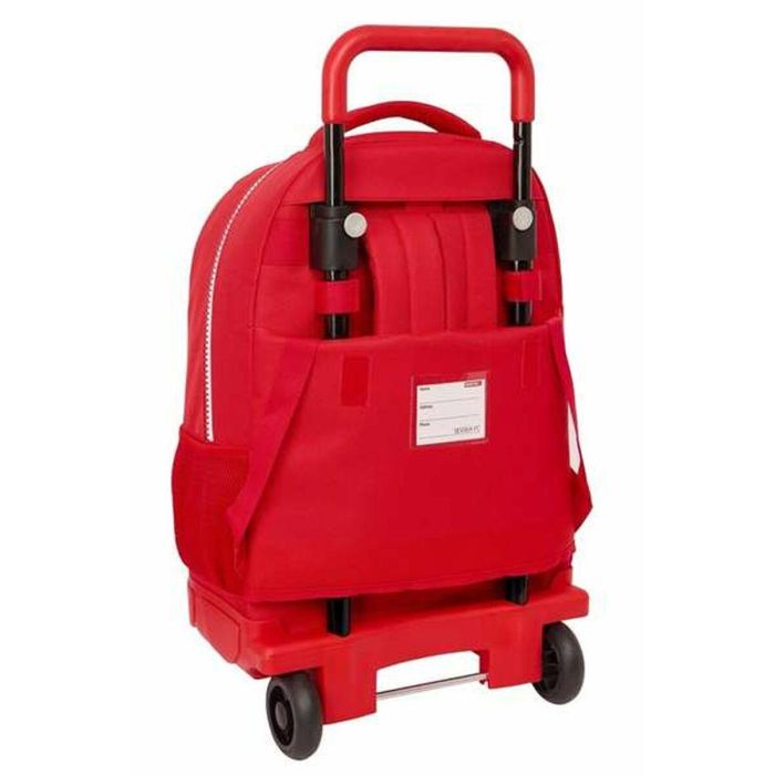 Mochila Safta Grande Con Ruedas Compact Extraible Sevilla F.C. Corporativa 450x330x220 mm 1 Mochila Safta Grande Con Ruedas Compact Extraible Sevilla F.C. Corporativa 450x330x220 mm 1