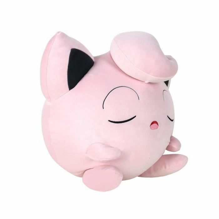Bandai BAN3701405823641 Peluche Pokémon Jigglypuff 40 cm, suave y esponjoso 5