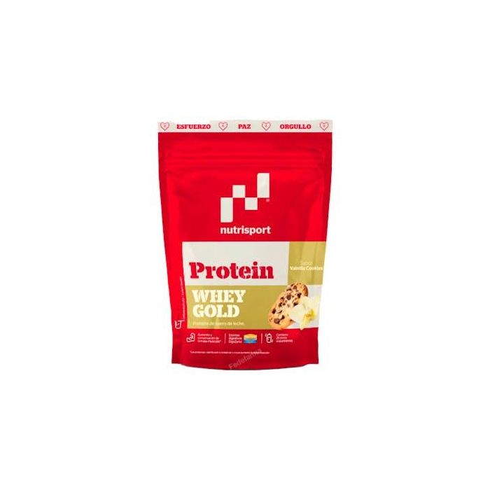 Whey Gold Protein Vainilla-Cookies Doypack 500 Gr