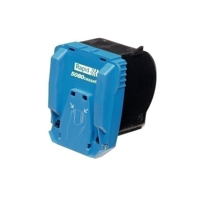 Rapid Grapas R5080 para Grapadora 5080E, Cartucho de 5000 unidades