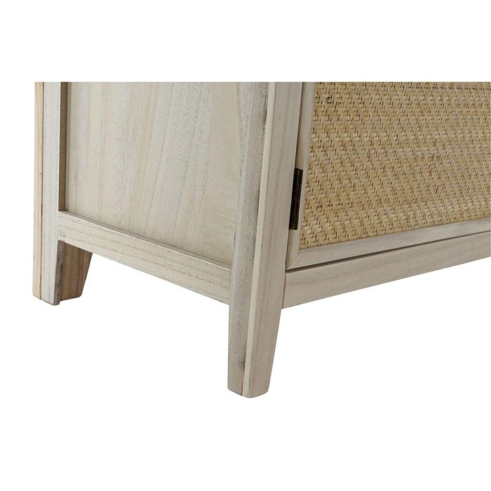 Perchero con espejo Home ESPRIT Natural Ratán Madera de Paulonia Espejo 92 x 40 x 181 cm 2 Perchero con espejo Home ESPRIT Natural Ratán Madera de Paulonia Espejo 92 x 40 x 181 cm 2