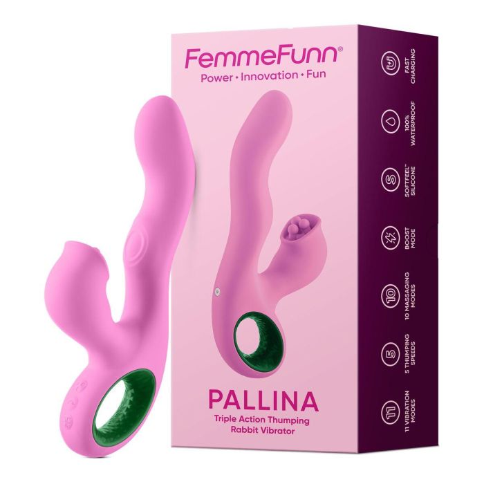 Vibrador Punto G FemmeFunn Rosa 2 Vibrador Punto G FemmeFunn Rosa 2