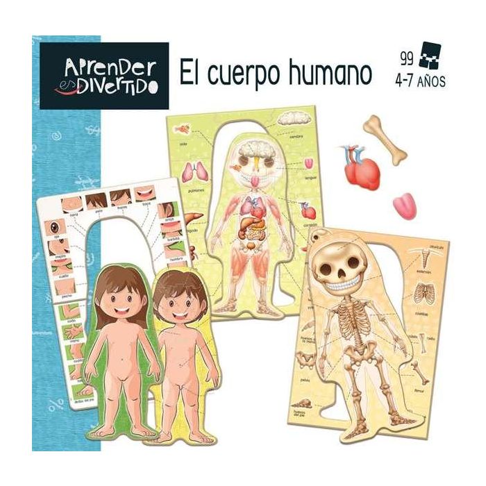 Juego aprender es divertido el cuerpo humano 1 Juego aprender es divertido el cuerpo humano 1