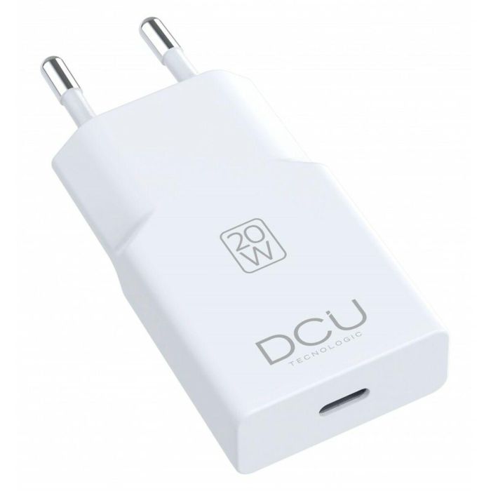 Cargador de Pared DCU DCU 1XUSB C SUPER SLIM 20W Blanco 20 W 0 Cargador de Pared DCU DCU 1XUSB C SUPER SLIM 20W Blanco 20 W 0