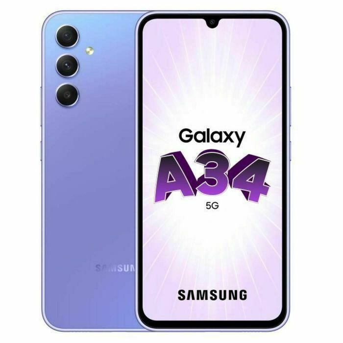 Smartphone Samsung Galaxy A34 6GB/ 128GB/ 6.6"/ 5G/ Violeta