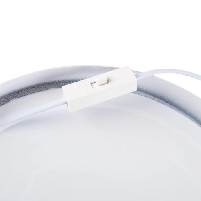 Plafón LED Circular 24W 2400Lm CCT Regulable 3000-6000K IP20 Blanco Aluminio [HO-PLAF-C-24W-CCT]