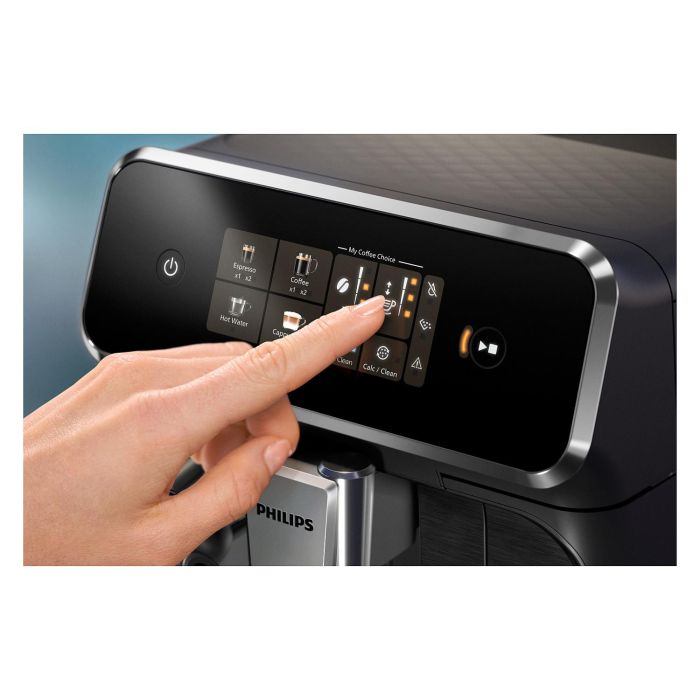 Philips EP2334/10 Cafetera Espresso Totalmente Automática Gris con Molinillo Integrado y Preparación de Múltiples Bebidas