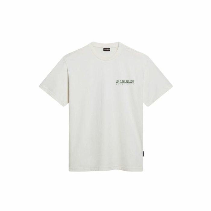 Camiseta de Manga Corta Hombre Napapijri S-Gouin Blanco 0 Camiseta de Manga Corta Hombre Napapijri S-Gouin Blanco 0