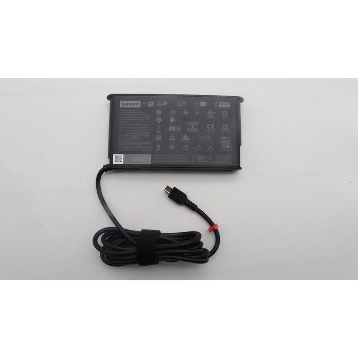 Lenovo 135W power adapter with multiple voltage outputs (20V, 15V, 9V, 5V), designed for Lenovo devices, 3 ports. Lenovo 135W power adapter with multiple voltage outputs (20V, 15V, 9V, 5V), designed for Lenovo devices, 3 ports.