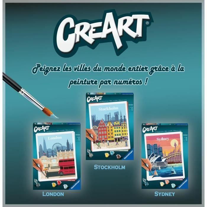 Ravensburger RAV4005556235209 CreArt Estocolmo 24x30cm 4