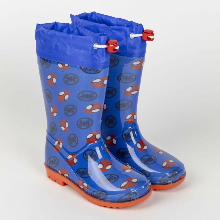 Cerdá T023 Botas de Lluvia PVC Spidey Infantiles Talla 23 Azul Oscuro | Calzado Impermeable para Niños a partir de 3 Años 3 Cerdá T023 Botas de Lluvia PVC Spidey Infantiles Talla 23 Azul Oscuro | Calzado Impermeable para Niños a partir de 3 Años 3