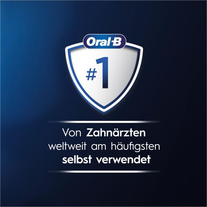 Oral-B 8700216012935 Cepillo Eléctrico Pro 1 Cross Action Negro, 3 Modos: Diario, Sensible, Blanqueador, Sensor de Presión y Temporizador