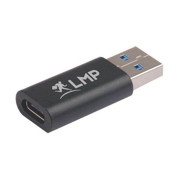 LMP Adaptador USB-A a USB-C 3A 5 Gbps Tasa de Transferencia LMP Adaptador USB-A a USB-C 3A 5 Gbps Tasa de Transferencia