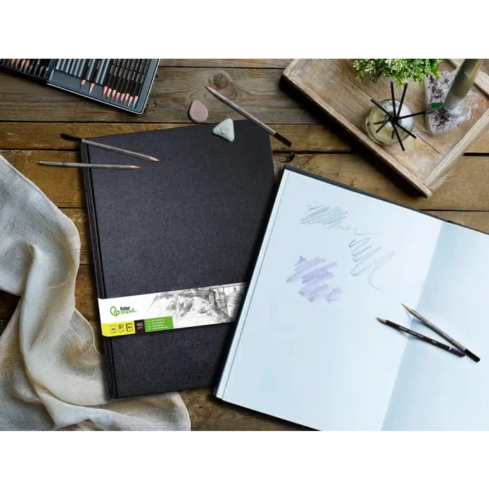 Liderpapel Bloc Dibujo Esbozos A3 100 Hojas 100 gr/m2 7