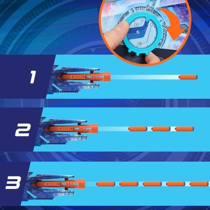 Nerf G1580 Load Out Galactic Commander - Lanzador Personalizable con Accesorios Intercambiables, +8 años 4 Nerf G1580 Load Out Galactic Commander - Lanzador Personalizable con Accesorios Intercambiables, +8 años 4