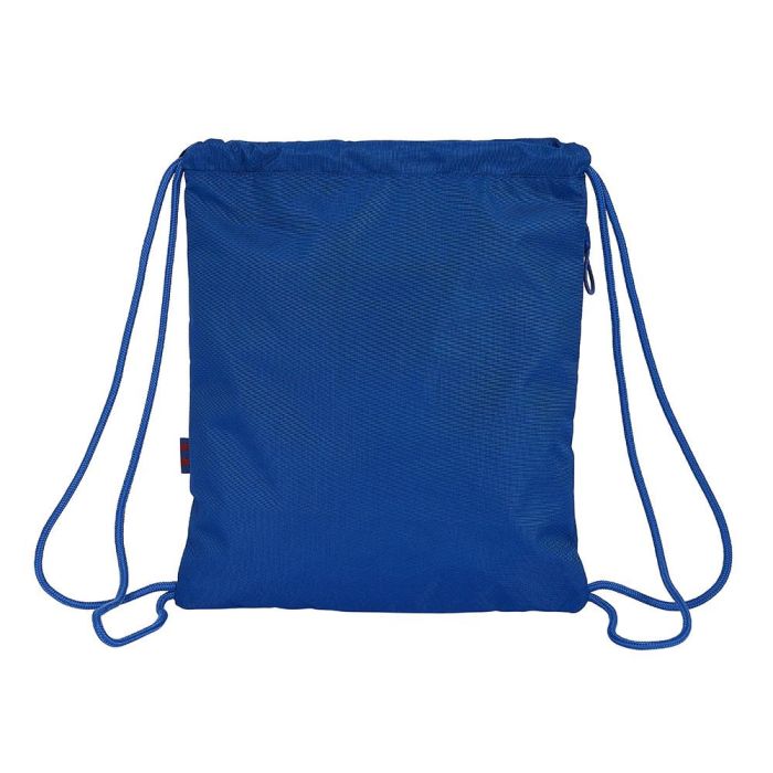 Bolsa Mochila con Cuerdas F.C. Barcelona Azul Granate 35 x 40 x 1 cm 1