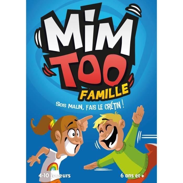 Asmodee ASM3760052143656 Mimtoo: Family Juego de cartas e imaginación – A partir de 6 años 2 Asmodee ASM3760052143656 Mimtoo: Family Juego de cartas e imaginación – A partir de 6 años 2
