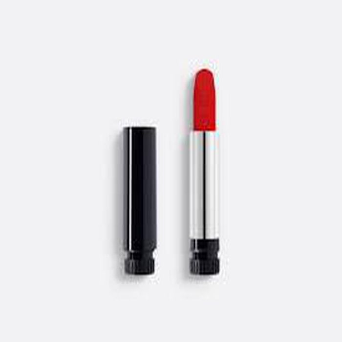 DIOR Barra de labios Rouge Dior 777 Fahrenheit Velvet recarga 30 ml