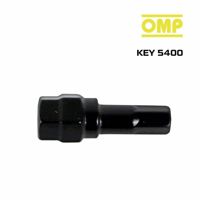 Llave Antirrobo OMP OMPS09710001 Negro 4 Llave Antirrobo OMP OMPS09710001 Negro 4