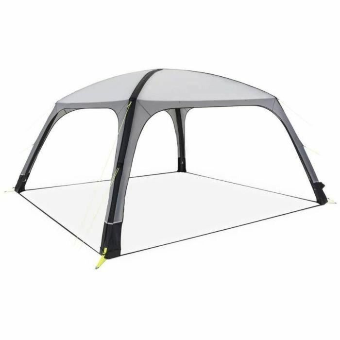 Kampa Refugio Inflable AIR Shelter 400 - 4 x 4 m - Gris y Negro KAM1699966926051