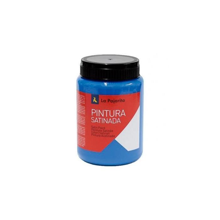 La Pajarita Témpera Escolar Bote De 375 mL Satinada Cyan L-26