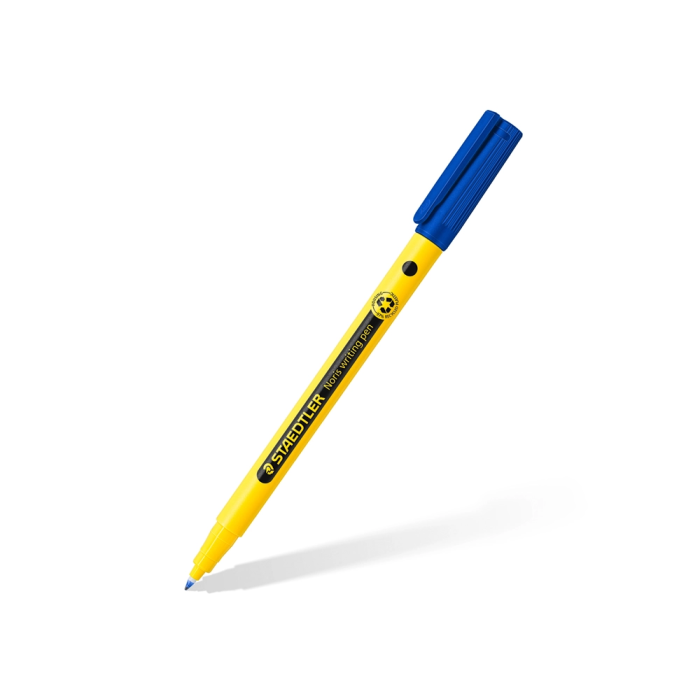 Staedtler Rotulador Noris 307 Tinta Base Agua Punta Fina Trazo 0,6 Mm Azul 3