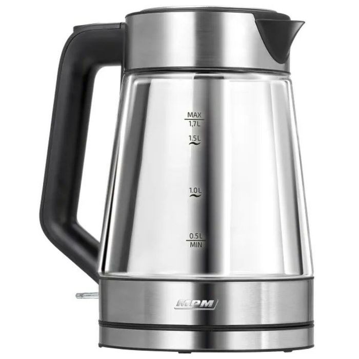 Hervidor Mpm MCZ-122 Negro Gris Vidrio Acero Inoxidable 2200 W 1,7 L 9