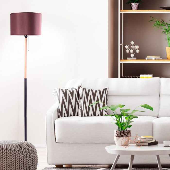 Walter Lámpara de Suelo Recta SKD-F019-B Diseño Nórdico Elegante para Hogar y Negocios 7