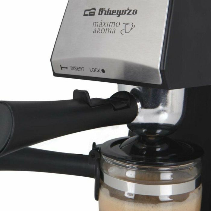 Cafetera Express de Brazo Orbegozo 16782.0 Negro 6 Tazas 2 Cafetera Express de Brazo Orbegozo 16782.0 Negro 6 Tazas 2