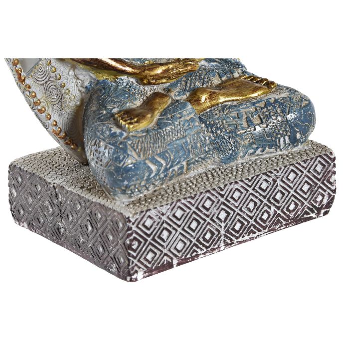 Figura Oriental DKD Home Decor Azul Dorado 7.7 x 21.5 x 12.3 cm (4 Unidades) 1 Figura Oriental DKD Home Decor Azul Dorado 7.7 x 21.5 x 12.3 cm (4 Unidades) 1