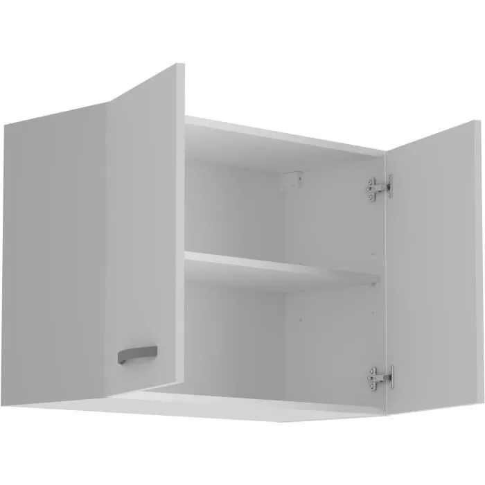 Oslo Armario Alto 2 Puertas Blanco L 80 x D 36 x H 58 cm