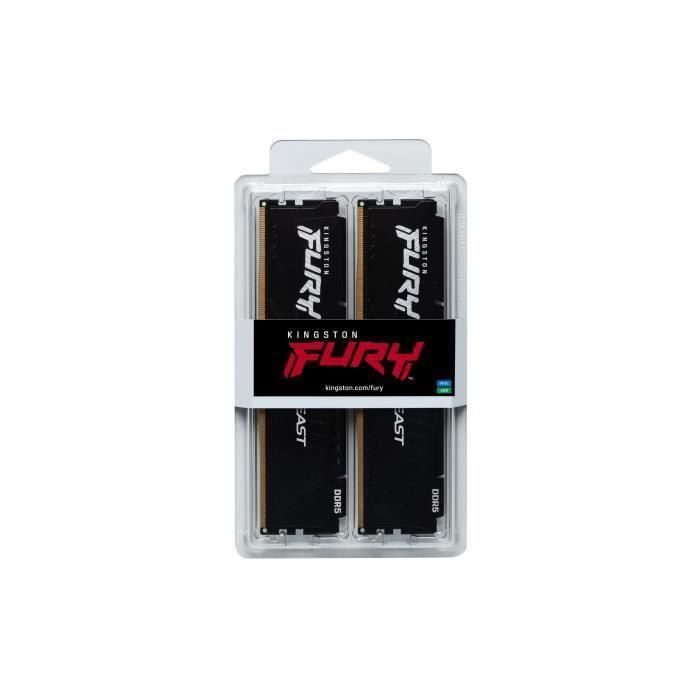 Kingston FURY Beast DDR5 16GB (2x8GB) 6000MHz KF560C36BBEK2-16, Intel XMP 3.0, AMD EXPO 5