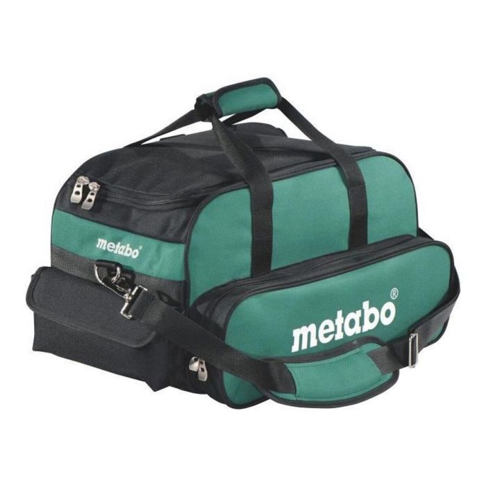 Metabo Bolsa de Herramientas Impermeable L 460 x W 260 x H 280 mm, con Compartimentos para Baterías y Cargador, Poliéster 600D