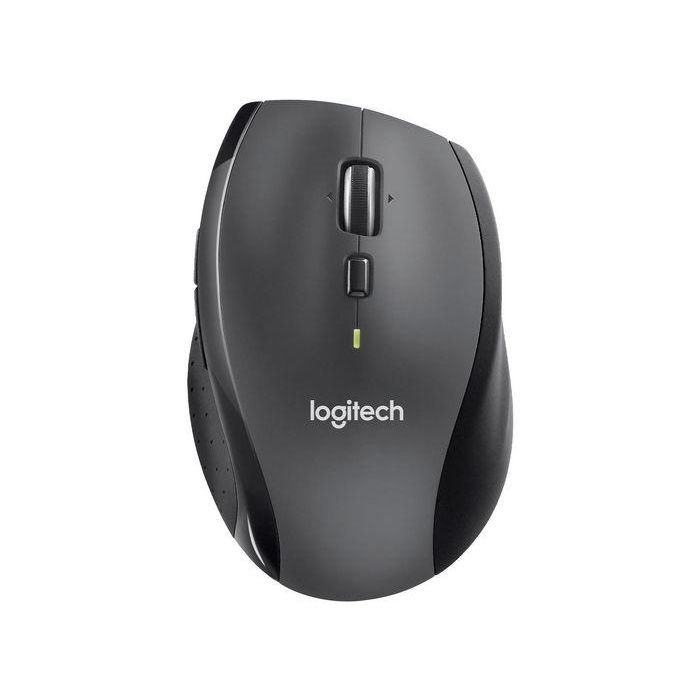 Logitech Marathon M705 Ratón Inalámbrico RF para Portátil con Receptor Unifying, 3 Años de Batería y Desplazamiento Hiperrápido
