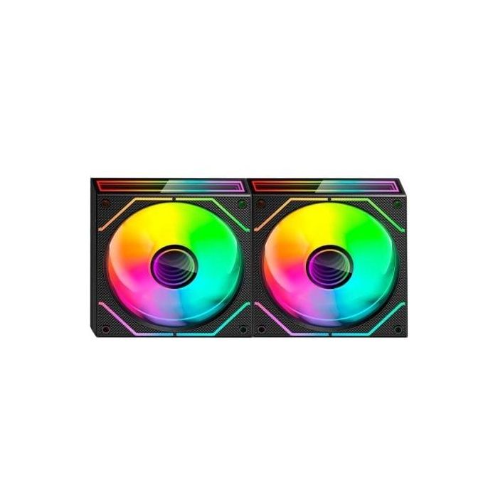 Pack 2 Ventiladores Mars Gaming MF-3DPROX2R/ 12cm/ ARGB Pack 2 Ventiladores Mars Gaming MF-3DPROX2R/ 12cm/ ARGB