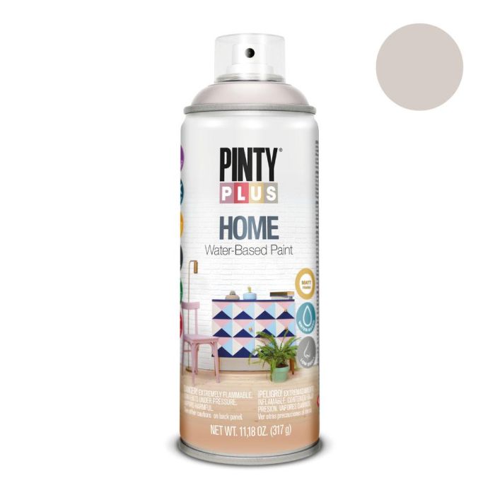 Pinty Plus HM114 Pintura acrílica spray base agua Toasted Linen 520 cc