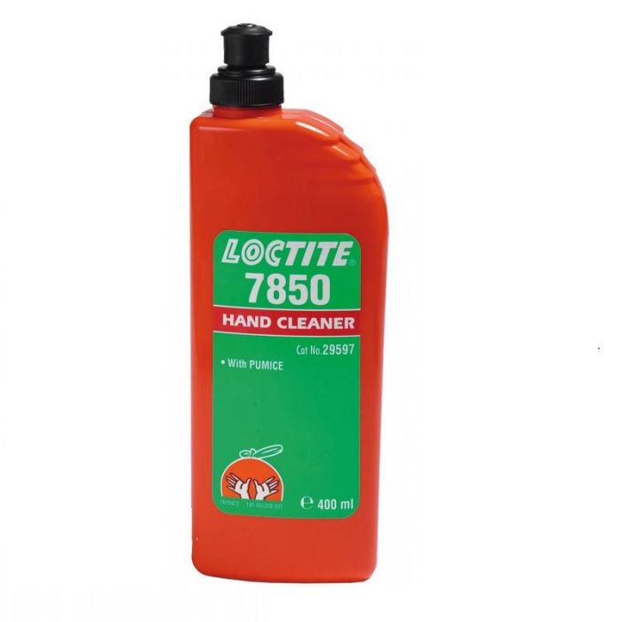 Loctite SF 7850 Limpiador de Manos Profesional 400 ml para Eliminar Grasa, Aceites y Suciedad Industrial con Cítricos