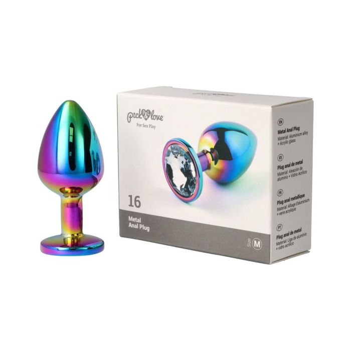 Plug Anal Pick&Love Nº 16 Multicolor (8,3 cm) 1 Plug Anal Pick&Love Nº 16 Multicolor (8,3 cm) 1