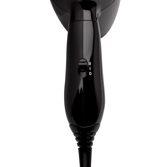 REVLON RVDR5305E - Secador de viaje - 1200 W - 2 calores - 2 velocidades - Asa plegable de doble voltaje 1 REVLON RVDR5305E - Secador de viaje - 1200 W - 2 calores - 2 velocidades - Asa plegable de doble voltaje 1