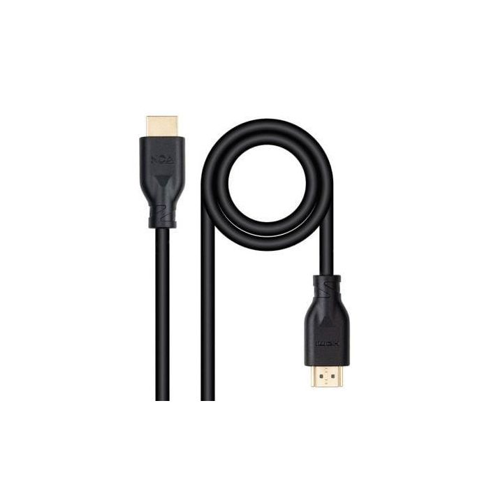 Cable HDMI 2.0 4K CCS Nanocable 10.15.3901-L150/ HDMI Macho - HDMI Macho/ 1.5m/ Negro Cable HDMI 2.0 4K CCS Nanocable 10.15.3901-L150/ HDMI Macho - HDMI Macho/ 1.5m/ Negro