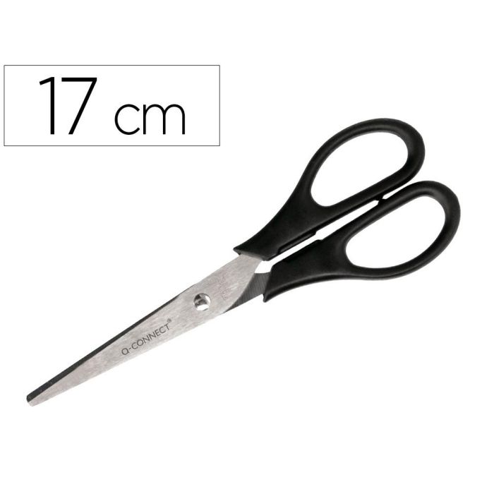 Tijera Oficina Q-Connect Inoxidable 7-' 17 cm Blister