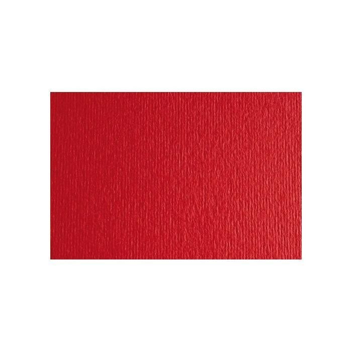 Sadipal Cartulina Texturizada 220g/m² 50x70 cm Rojo - 2 Superficies para Dibujo y Manualidades (20 Unidades) (20 Unidades)